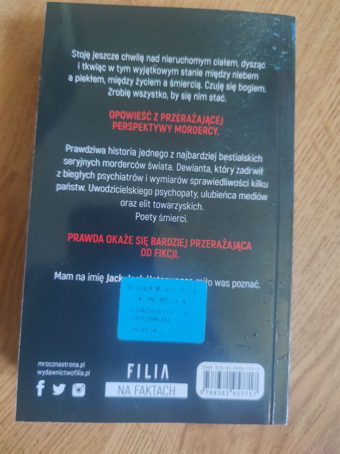 Jestem mordercą- Max Czornyj