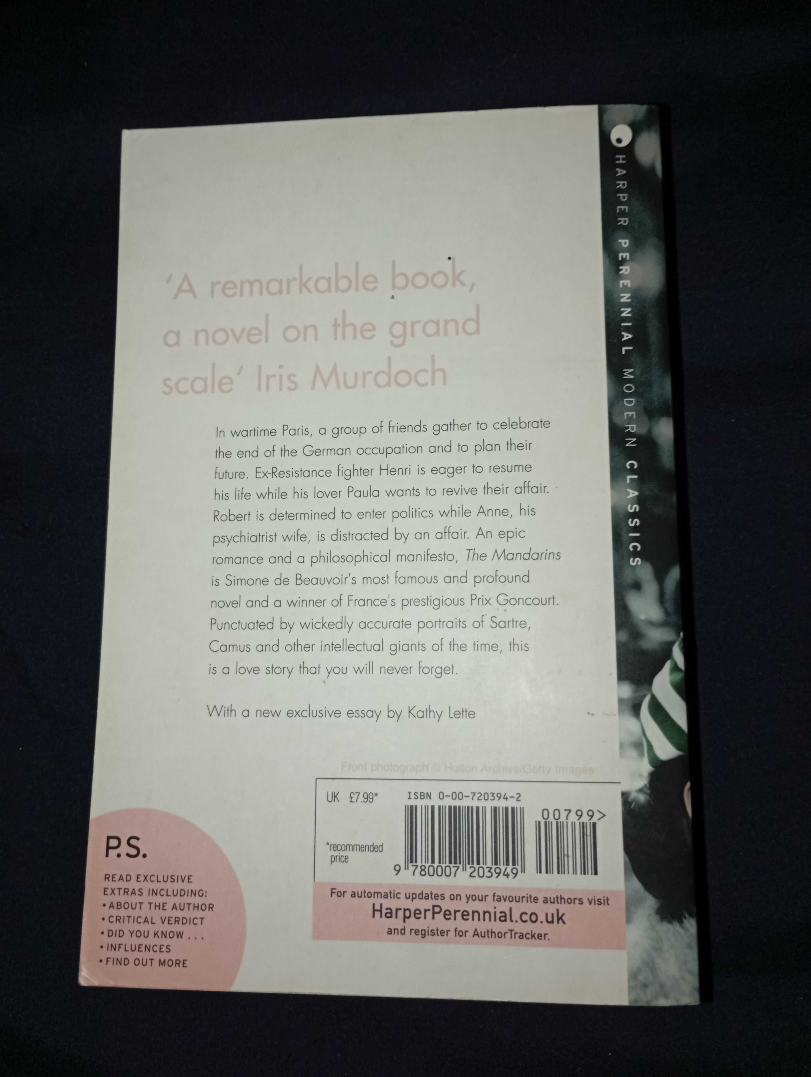 The Mandarins - Simone de Beauvoir