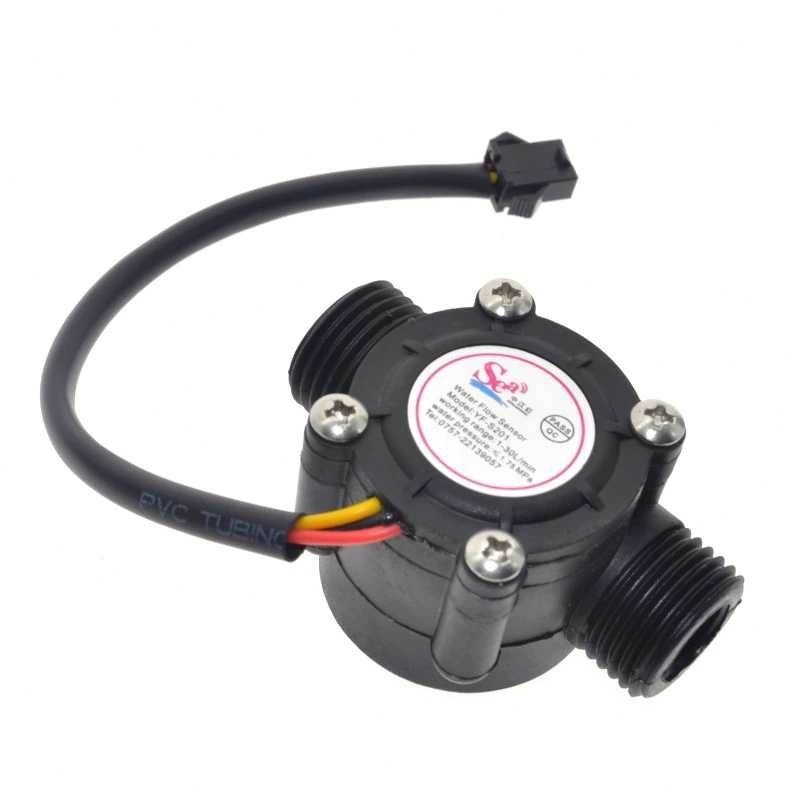 Sensor Controlo Fluxo De Água 1/2" YF-S201 30L/Min
