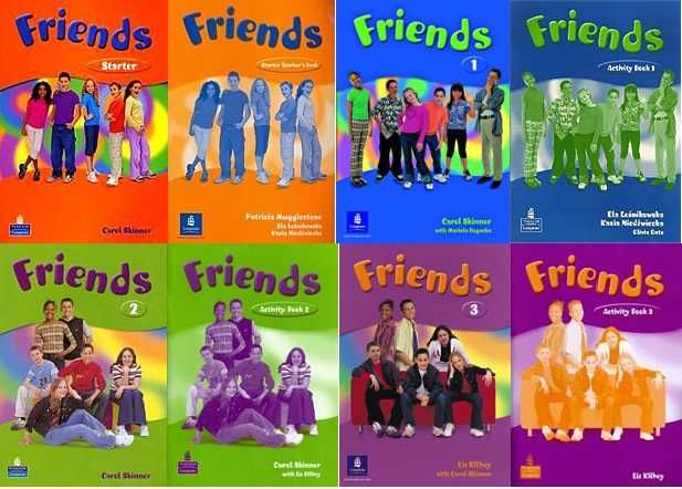 Friends Starter, 1, 2, 3 Students + activity book