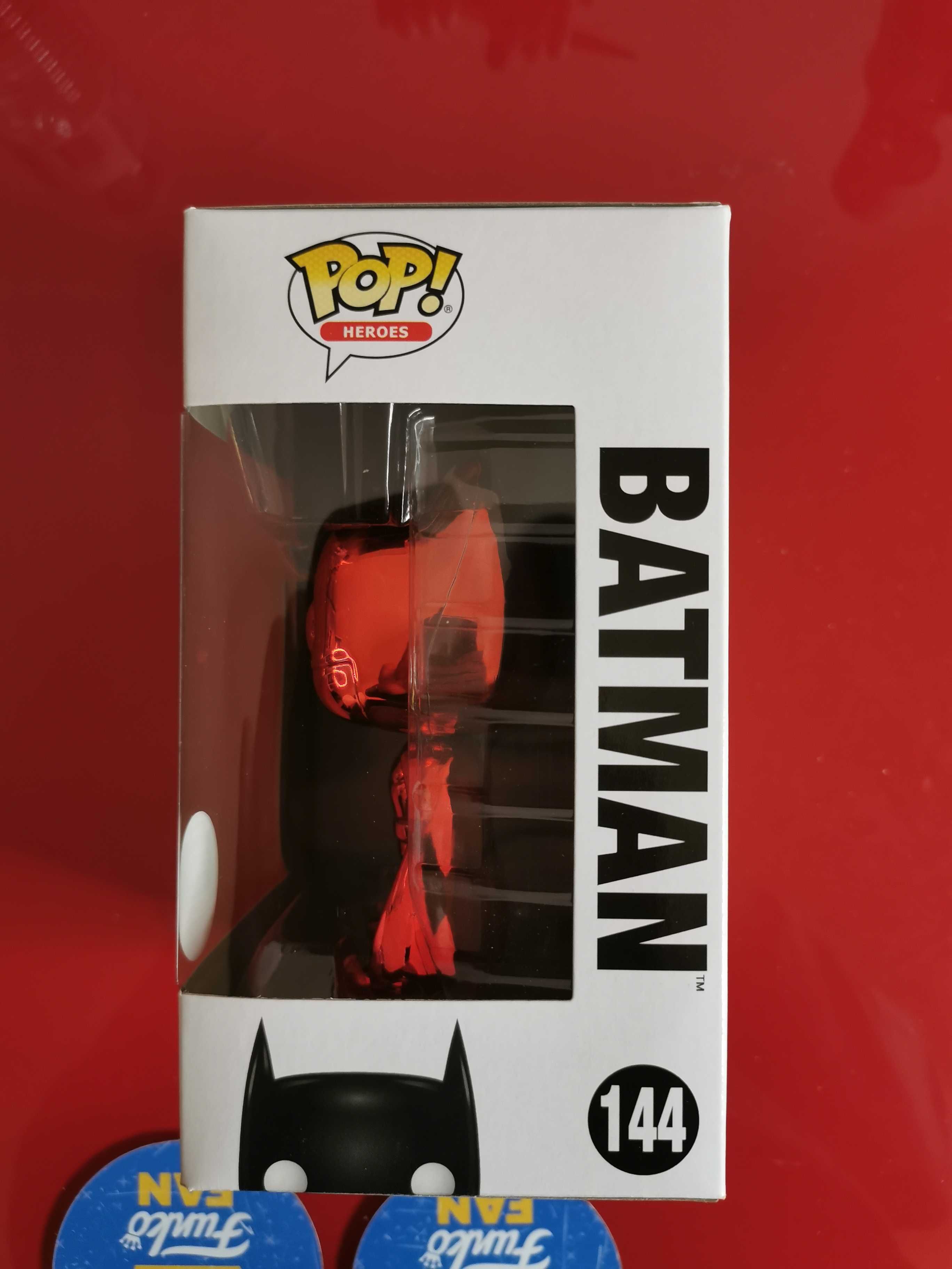 Funko Pop Batman Chrome Red