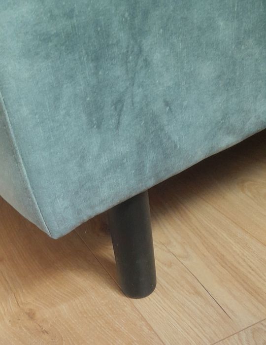 Fotel jak nowy , kolor szałwia