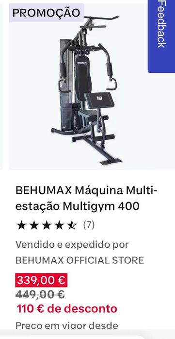 Maquina de musculação - MaxPro