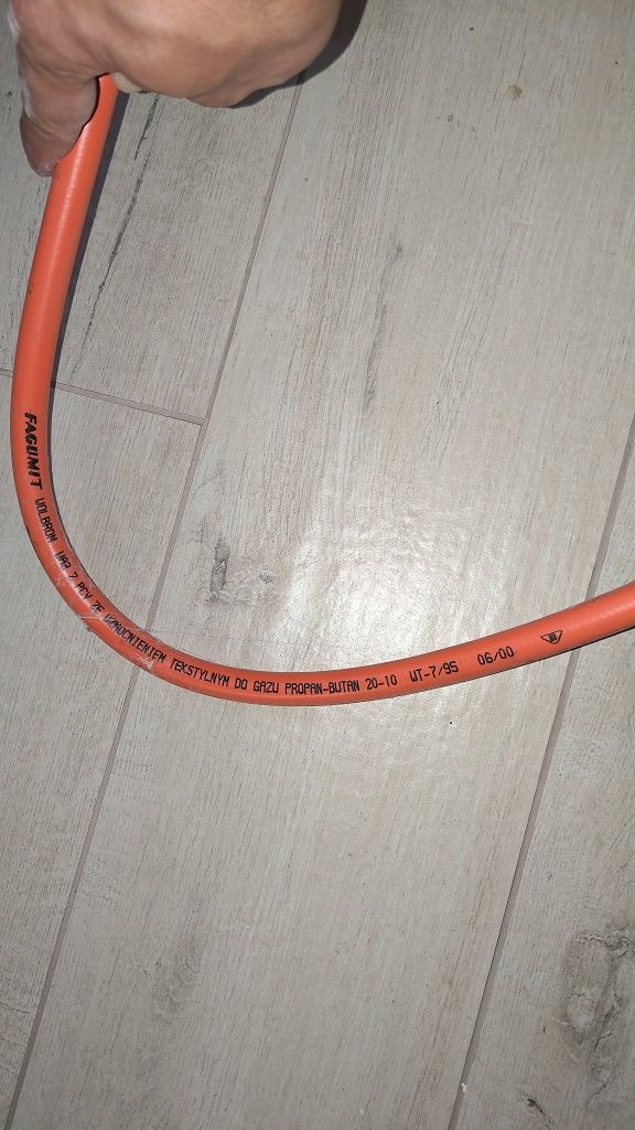 Reduktor do gazu plus wąż