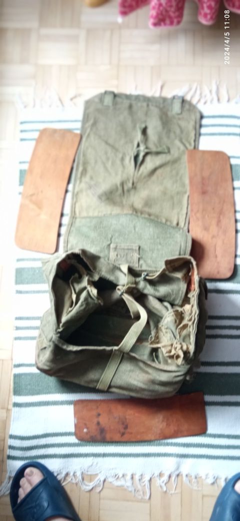 Stary plecak wojskowy "Kostka"