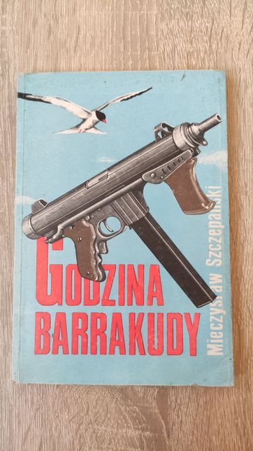 Książka thriller " Godzina barrakudy" Szczepański