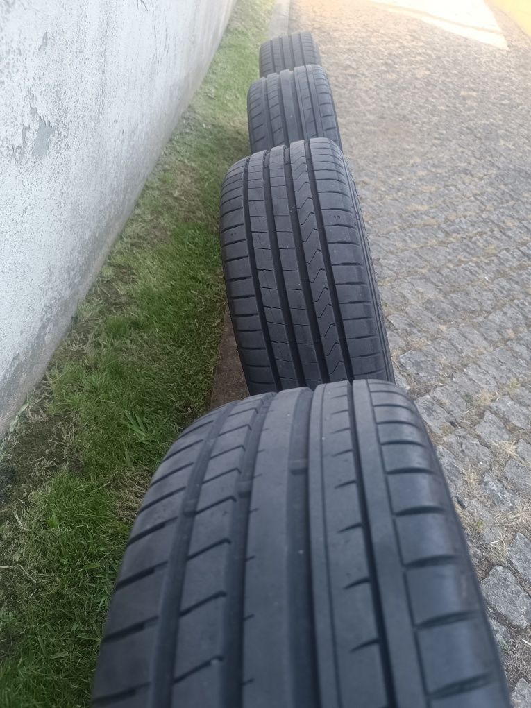 Jantes 16 Audi A1 furação 5x100 c/pneus