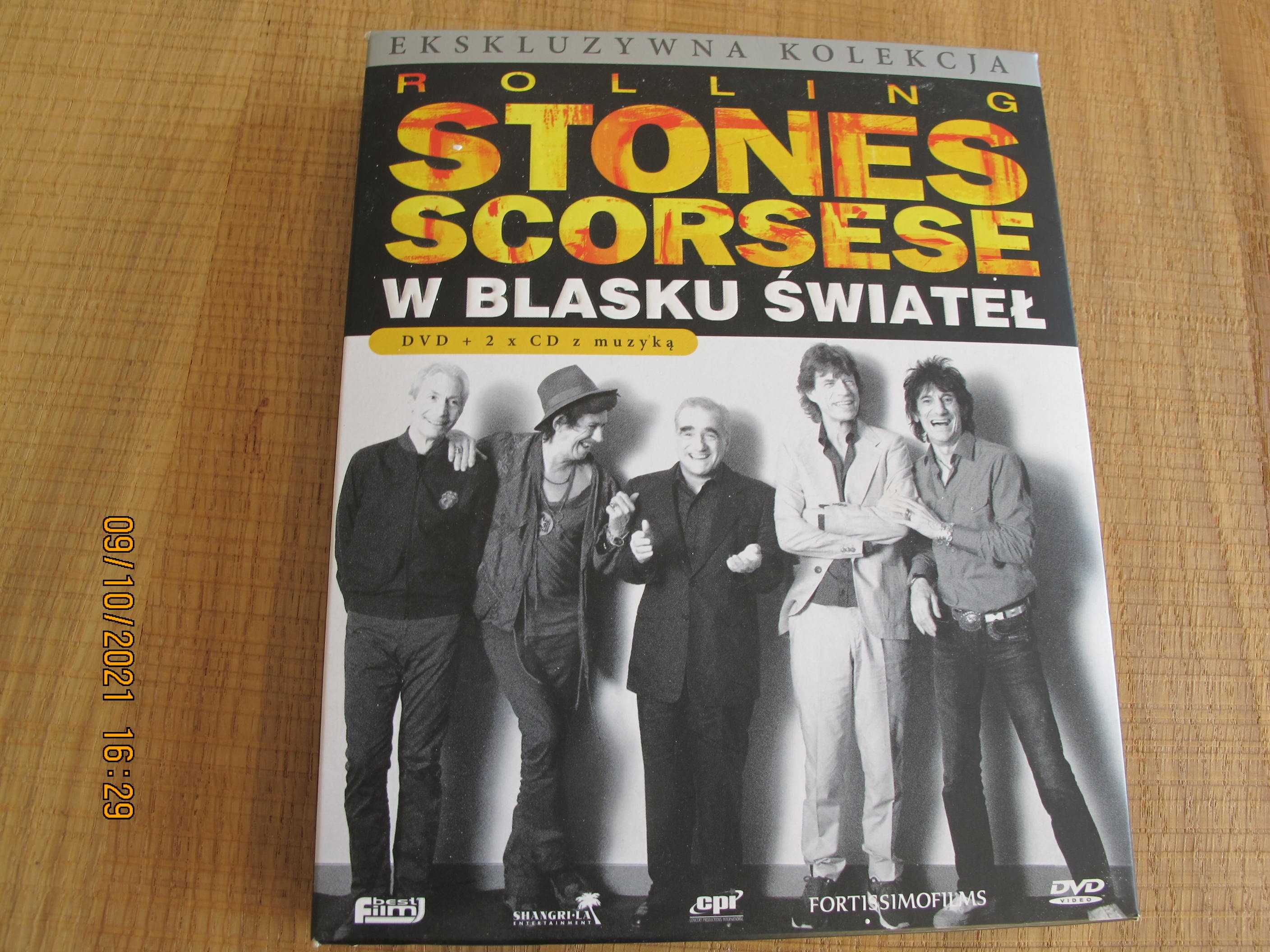 "W blasku świateł" koncert Rolling Stones DVD+2xCD