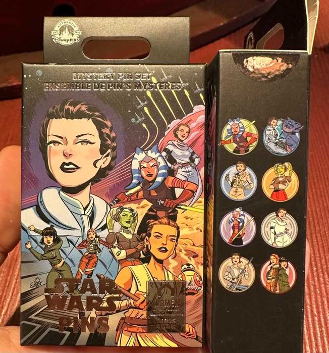 Przypinka do plecaka PIN do torby Mystery Pin Star Wars komplet 2 szt.