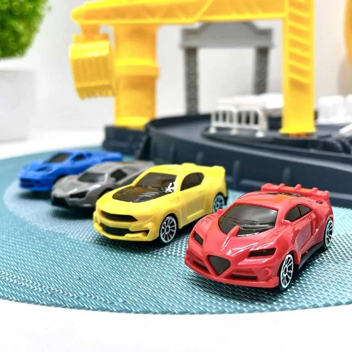 Трек дитячий з машинками 4шт (P872-A)