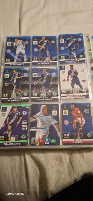 Album Panini z kartami piłkarskimi