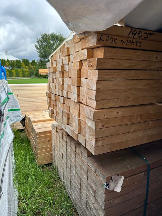 Suche deski na ławki, huśtawki, meble ogrodowe, kantówki, listwy, C24