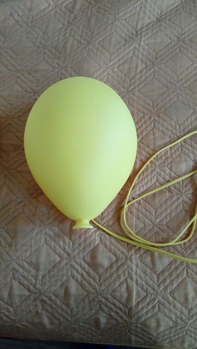 Lampa sufitowa i lampka nocna balonik IKEA zestaw do pokoju dziecięceg