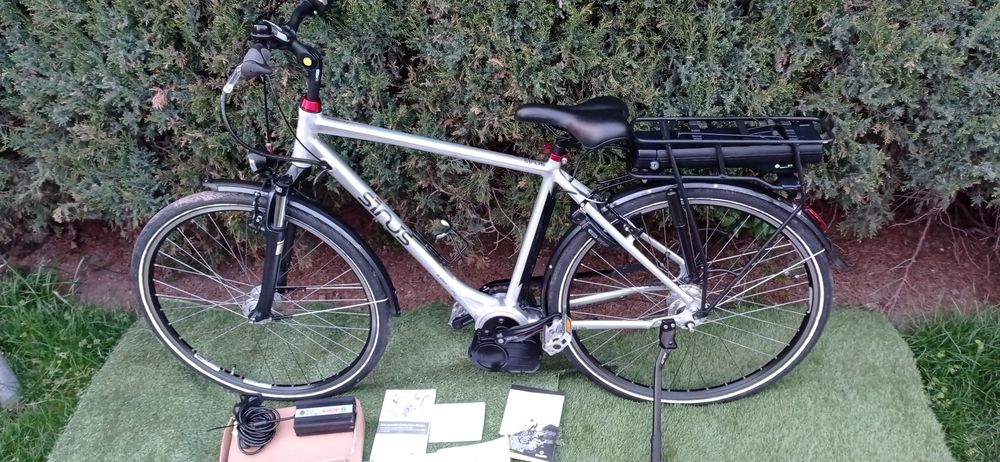 Rower elektryczny zadbany niemiecki Winora Sinus Bosch amortyzator