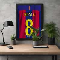 Ramka ozdobna FC Barcelona Andres Iniesta