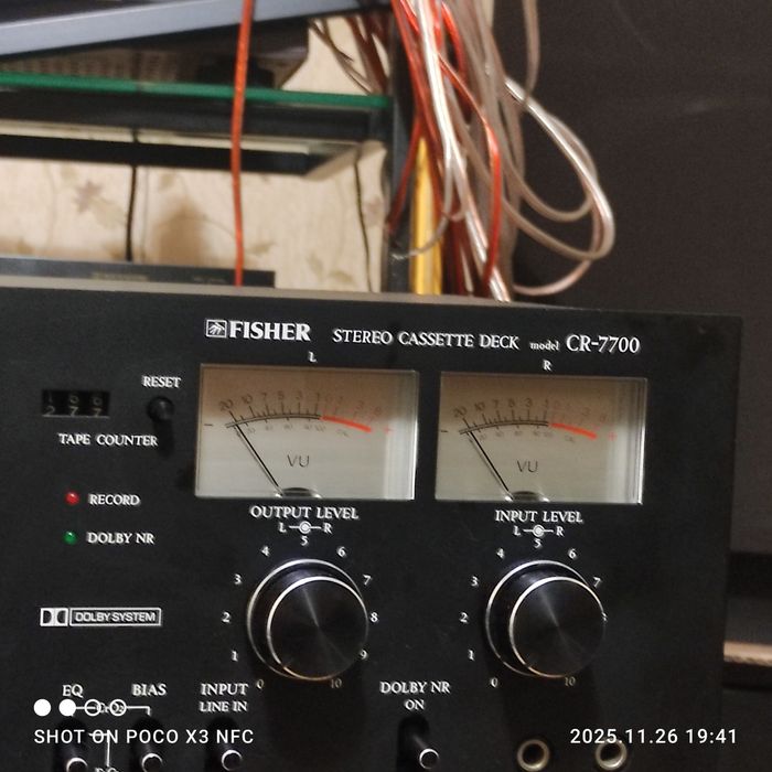 Кассетная дека FISHER CR7700