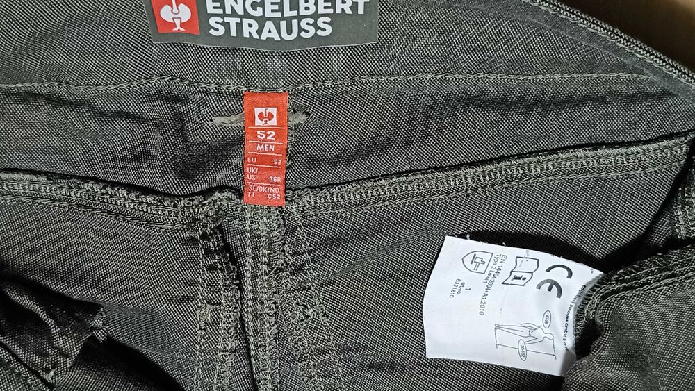 Męskie spodnie cargo ENGELBERT STRAUSS VINTAGE r.L(52) st.bardzo dobry