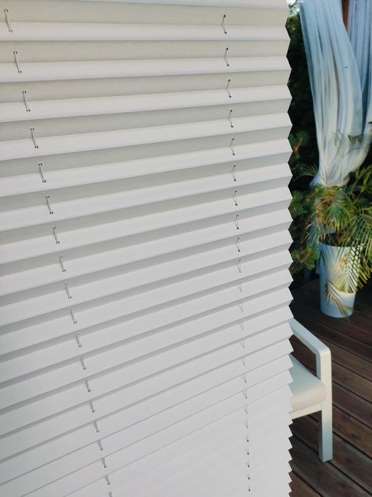 Plisa Plisy Rolety plisowane 64,6 x 110 cm. NOWE 2 szt.