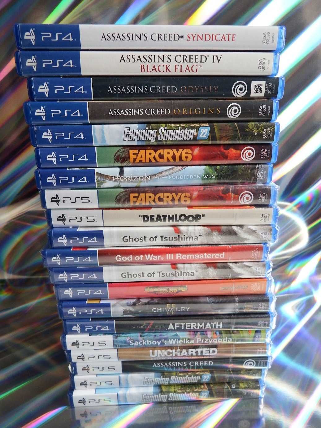 GRY PS4 PS5 KUTNO GOW Farming Far Cry Horizon najlepsze HICIORY !