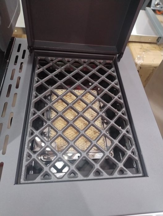 GRILL Gazowy El FUEGO KINGSTON 4+1 żeliwo szyba Led ŻELIWNY RUSZT !