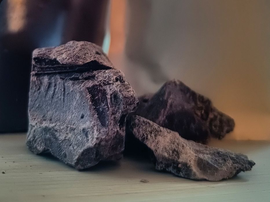 Prawdziwe kakao ceremonialne Ghana raw cacao Afryka 250g