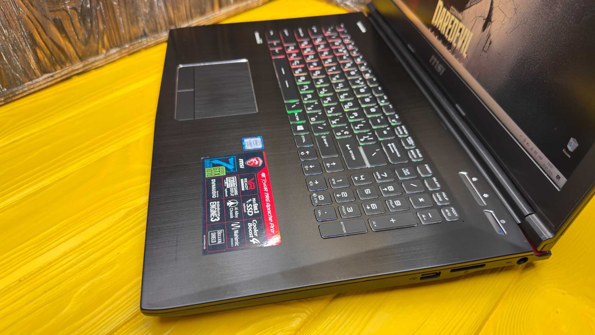 Игровой Ноутбук Msi Apache PRO GE72 /17.3" IPS/GTX 1070 8 GB/ГАРАНТИЯ