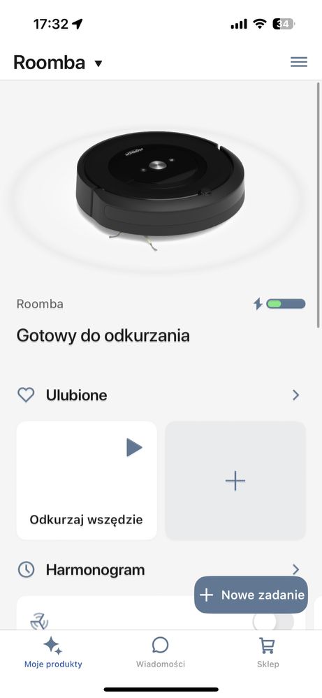 Robot sprzatajacy irobot ROOMBA e5