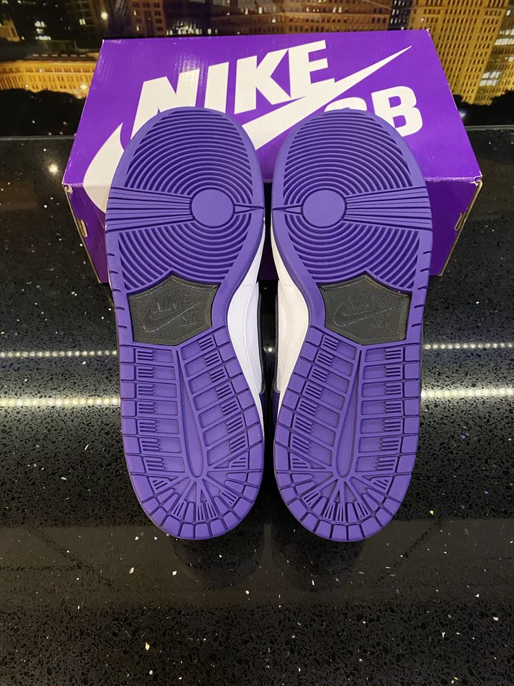 Buty Nike SB Dunk Low Pro Court Purple EU 45 US 11 Nowe i Oryginalne