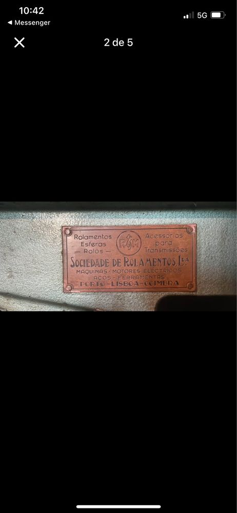 Engenho de furar trifasico
