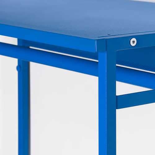Ikea PLATSA otwarty moduł na ubrania 80x40x120 cm niebieski 605.596.41