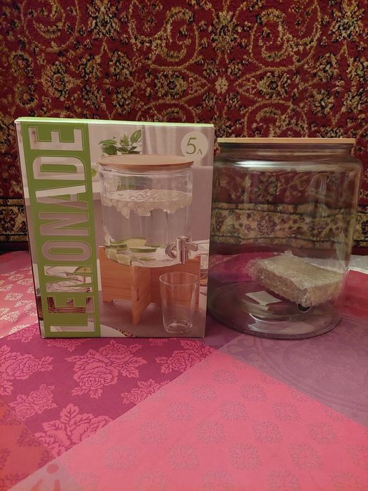 Лимонадник 4л на метал. стойке