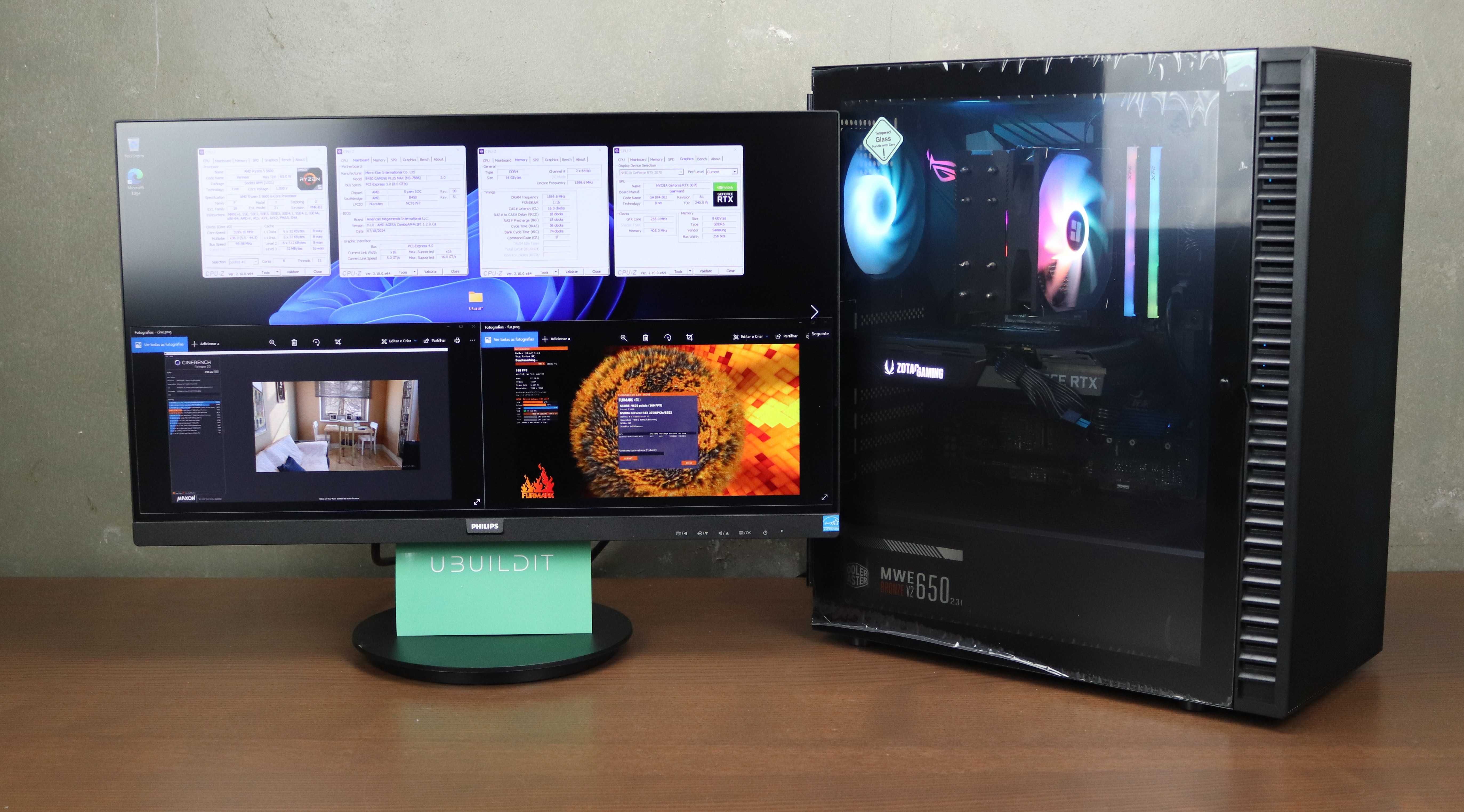 PC Gaming | RTX 3070 / Ryzen 5600X / 32GB RAM / 1TB SSD / RGB