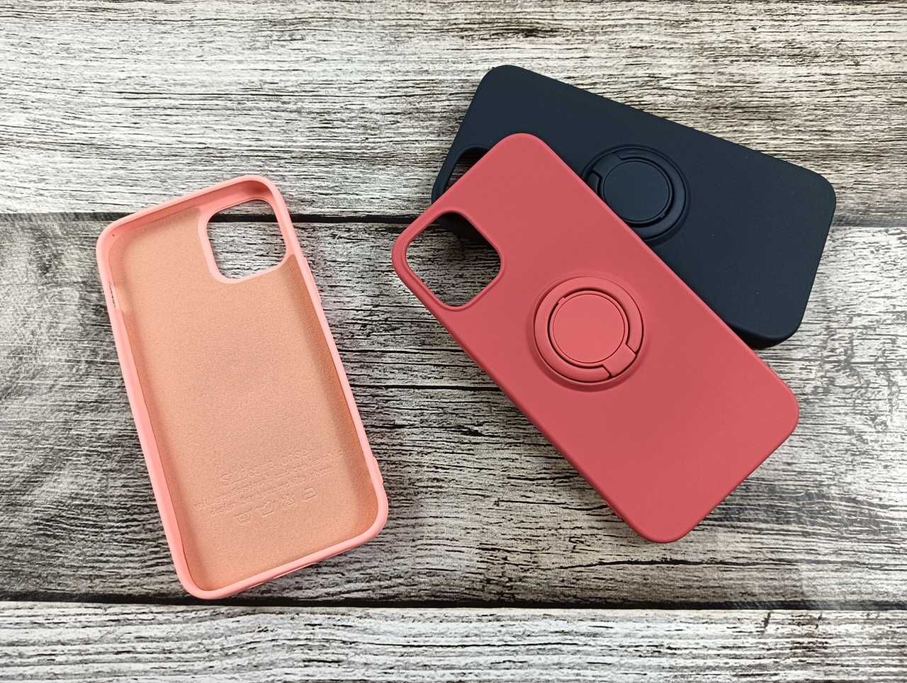 Etui Case Sylikonowe Ring do iPhone 12 mini + Szkło Hartowane