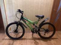 Продам велосипед Kinetic Samurai 24” Двухподвес | Горный | Дисковый!