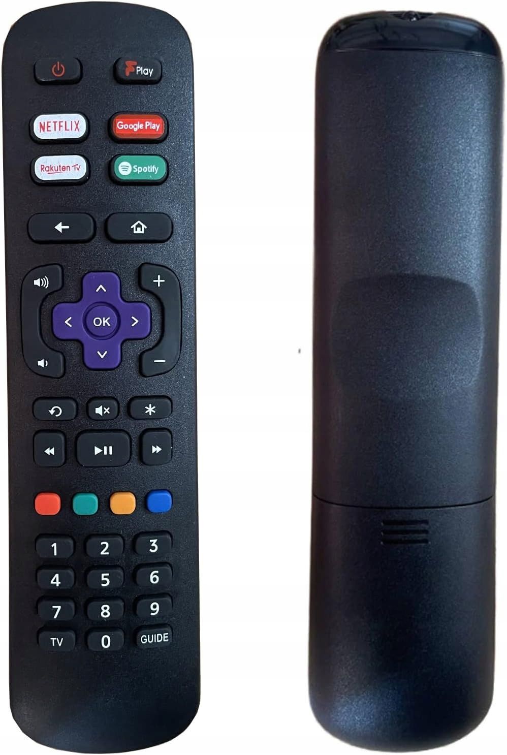 Pilot Metz Roku TV RC-NWIR 55MUD6001Z Smart NETFLIX Disney
