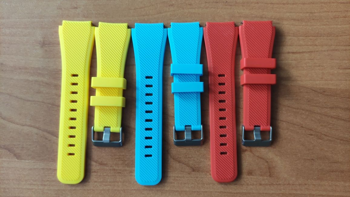 Paski smartwatch 22mm zestaw 3szt