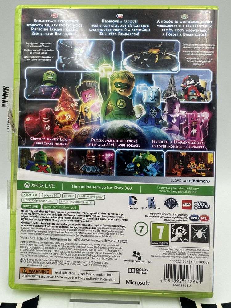 Lego Batman 3 Xbox 360 Gwarancja