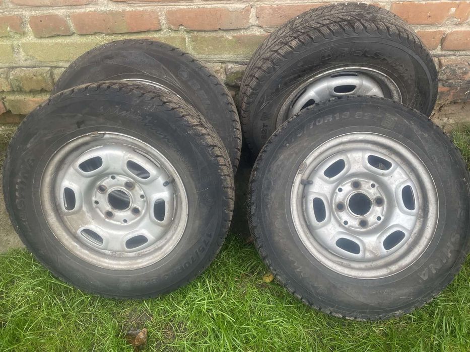 Диски с резиною Ланос Сенс