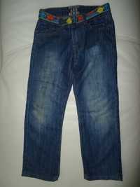 spodnie Rebel jeansy pasek 122/128 na 7-8 lat