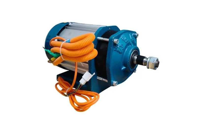 BLDC Двигун 1500Вт 48В 615об/хв! Планетарний Редуктор+Зірка 14Т!