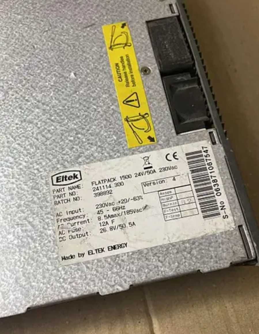 Eltek Flatpack 1500/700 24V выпрямители