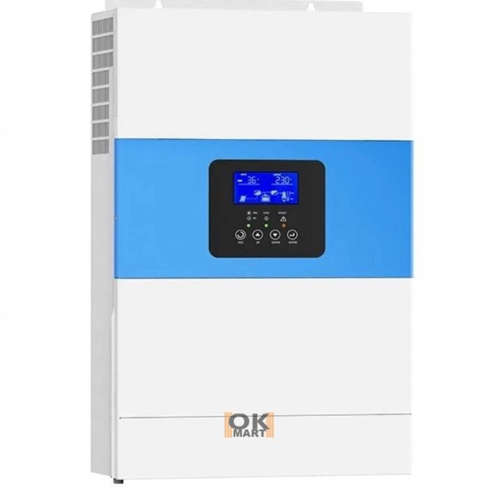 Гібридний інвертор Daxtromn SC-HF-3500, 24 В, 80 А, 3500 Вт.ДБЖ