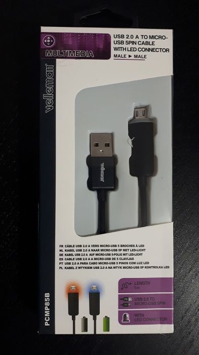 Cabos USB - micro usb