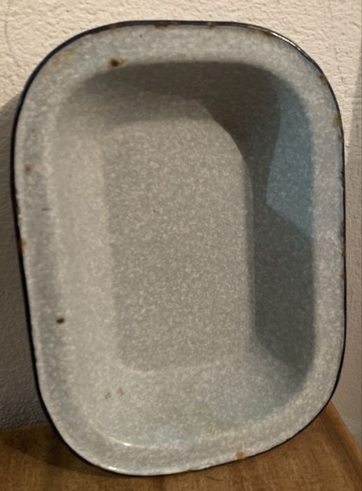 Assadeiras em granito esmaltado antigas