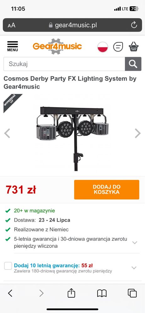 Oświetlenie sceniczne