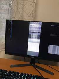 Uszkodzony Monitor iiyama G-MASTER G2470HSU-B1 24" Full HD IPS 165Hz