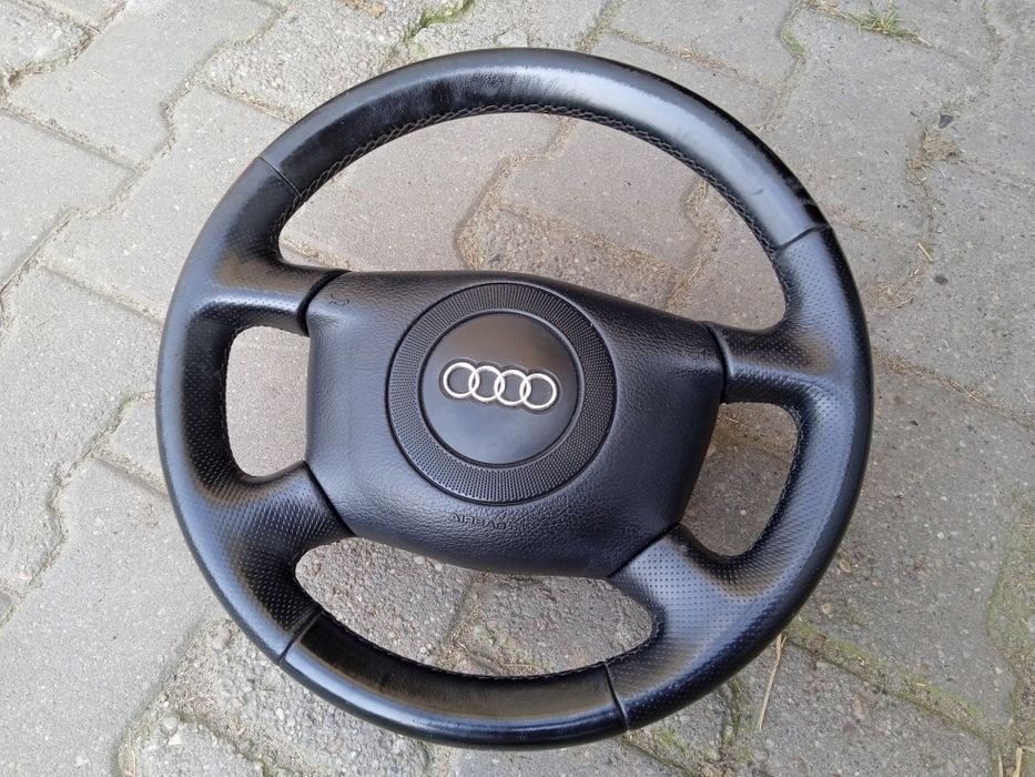Audi a4 B5 kierownica + poduszka airbag SKÓRA i inne