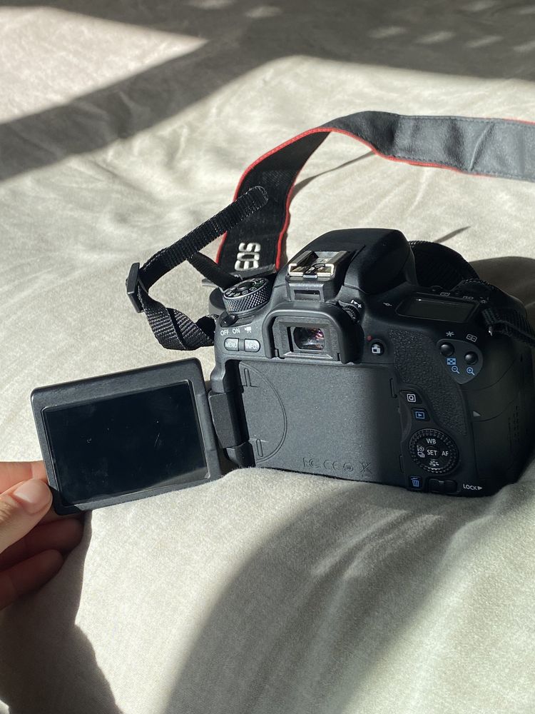 Canon 760 D ecra tatil com wifi