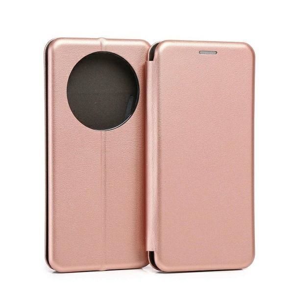 Beline Etui Book Magnetic Honor Magic5 Pro Różowo Złoty/Rose Gold