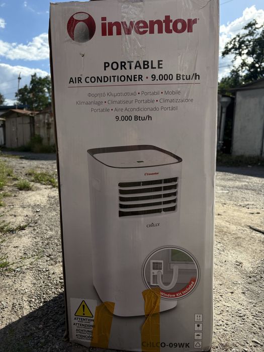 Портативний кондиціонер Inventor Chilly 9000 BTU/h